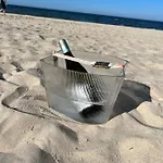 아파트 Schoene In Hintze Inkl Strandkorb, 4 Fahrraeder 제바트헤링스도르프